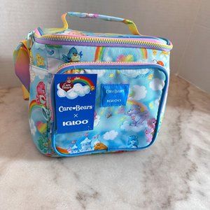 CareBearsXIgloo lunch bag and Care Bear coloring changing cups